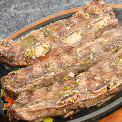 Costillas de res.