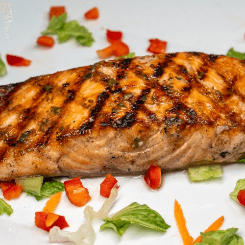 Salmon a la Parrilla.