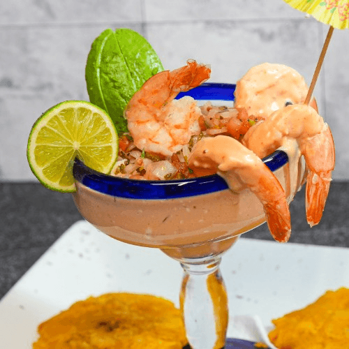 COCKTEL DE CAMARONES.